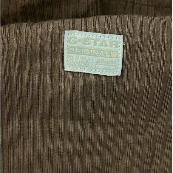 G Star Raw Rib Slim Dress Size L - Picture 3 of 6